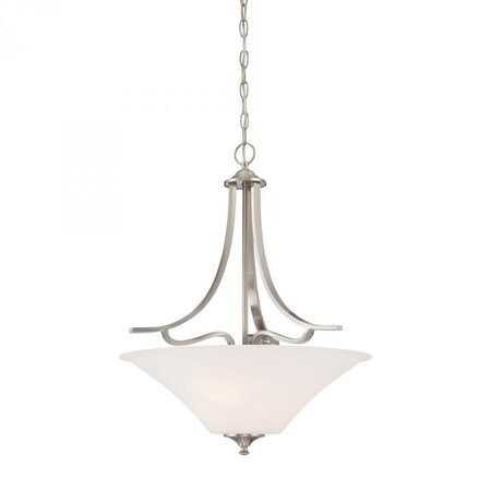 Thomas Treme 3-Light Pendant in Brushed Nickel TC0021217